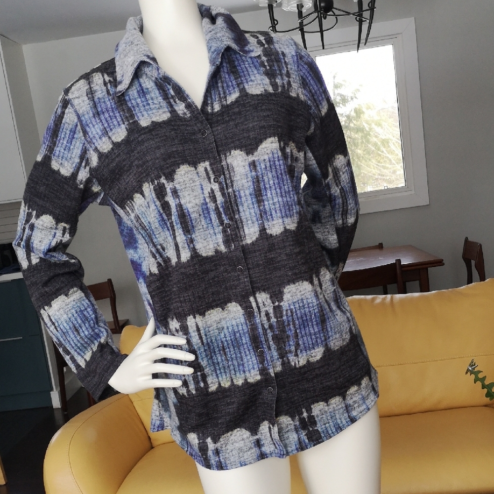 David Cline patterned shirt